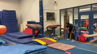 Taylor Templin - Vault - Training full on competition surface