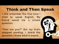 How To Think In English And Then Speak Think And Talk