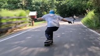 Play video: 2025 STL downhill skateboarding best of