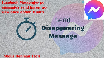 how to send disappearing messages on Facebook messenger | how to use Facebook messenger vanish mode