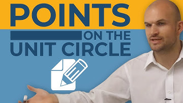 Determine points on a unit circle using special triangles