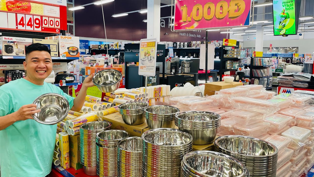 Bất Ngờ SIÊU THỊ BigC SAIGON Mua Nhiều Trúng Lớn Toàn Hàng Mới Quá Rẻ