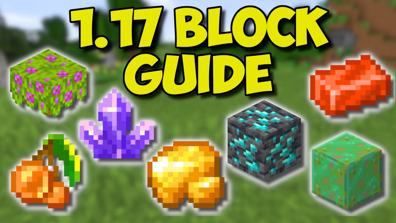 1.17 New Items Tutorial Guide!!! - How To Use ALL The New Blocks In ...