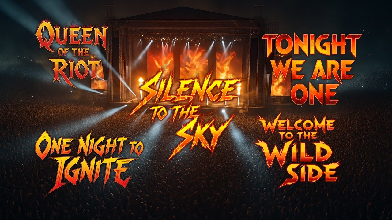 🔥 6K Subscribers Rock Festival Special! | Glam Metal / Hard Rock Female Power 🎤🤘