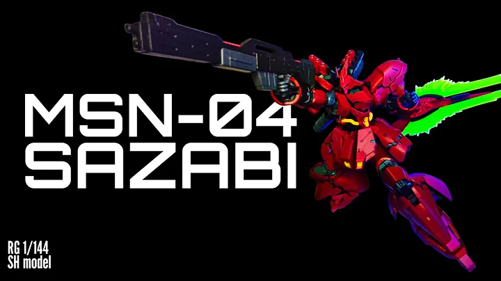 SH model RG Sazabi bootleg review