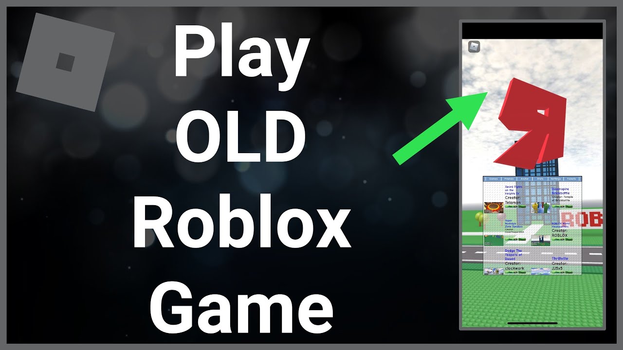 How to download OLD ROBLOX! 