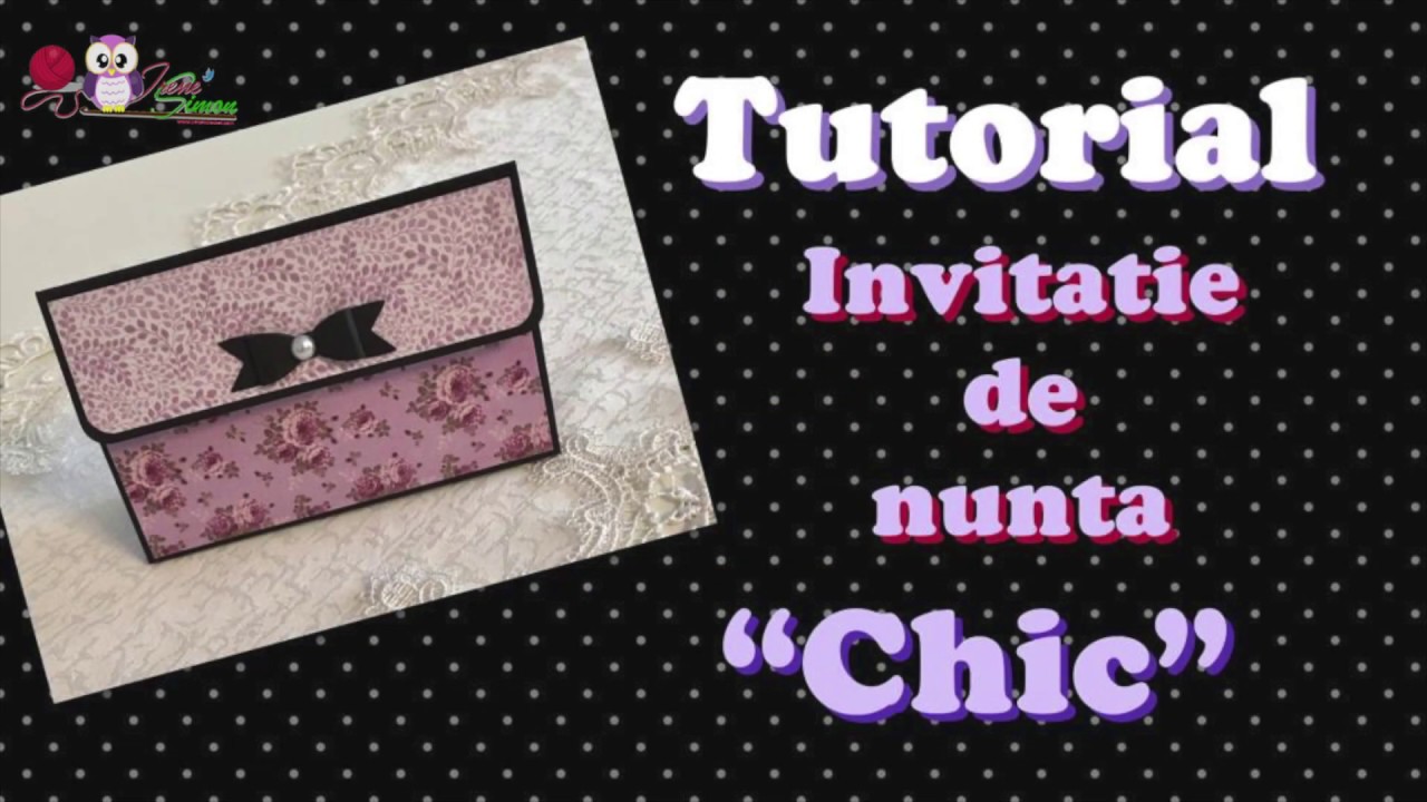 Invitatie De Nunta Chic Youtube