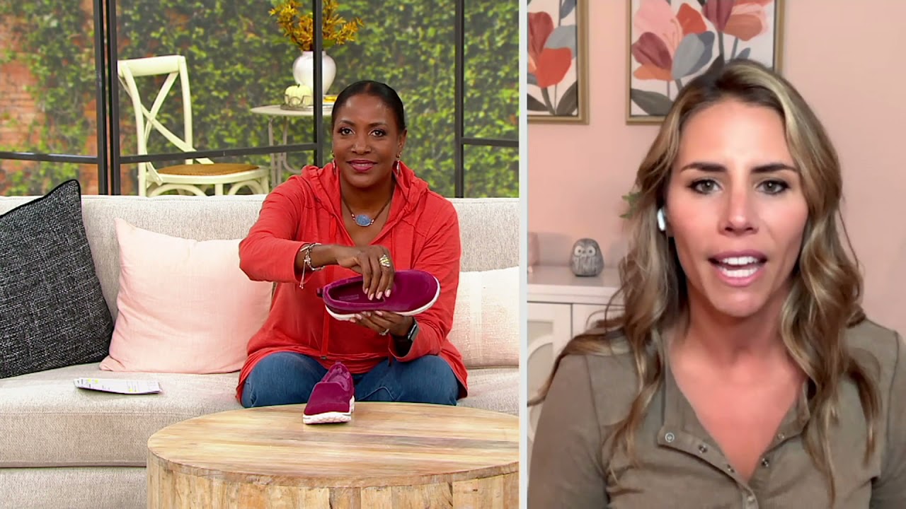 Skechers GOWalk Classic Velvet Slip-On Shoes - Swanky on QVC