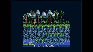 GRYZOR WIP preview [ Amstrad CPC ] :WIP GX4000 /CPC+ colors Version( Frozen WIP 2021) Cyrille Ayor61