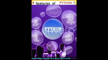 #python🐍#18 Key Features of Python Programming Language❓🚀💥☄🌟✨#latest #shorts#2024