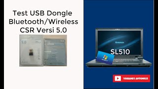 Bluetooth 5.0 USB Dongle Adapter CSR Versi 5.0 Wireless