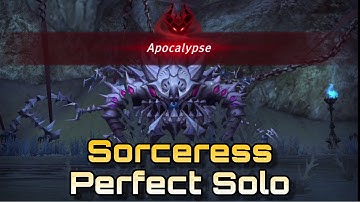 [World of Dragon Nest] Apocalypse Nest - Sorceress Perfect Solo Gameplay