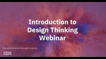 Introduction to Design Thinking | 2020