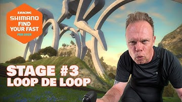 Zwift - ZRacing - Shimano Find Your Fast  - Stage 3: Loop de Loop