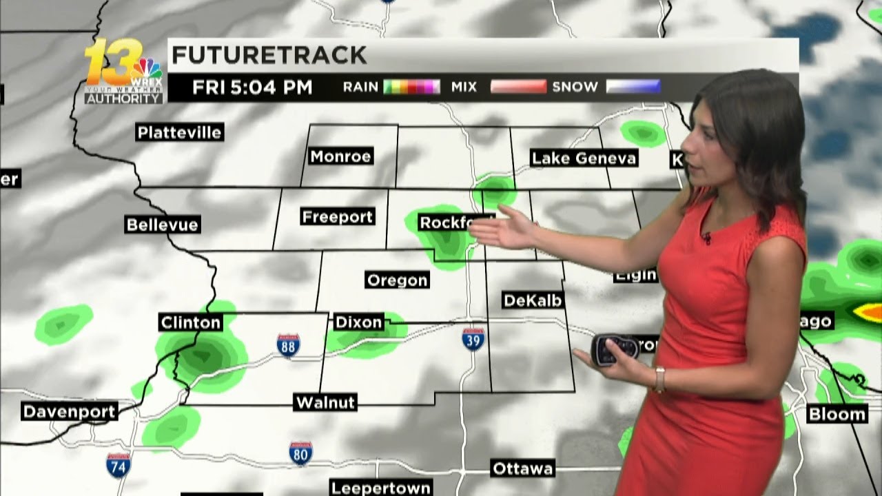 The chance for isolated showers remains through this evening - YouTube
