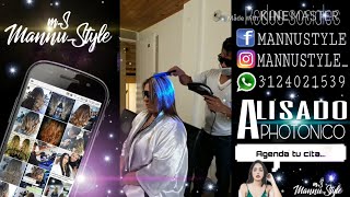 Alisado fotónico  Bogotá @mannustyle_ Keratina