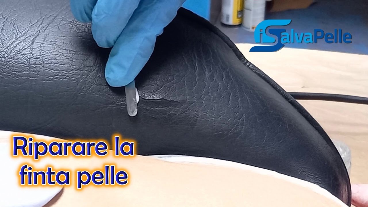 RIPARARE LA FINTA PELLE 