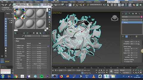 3dS max 2019 - Particulas