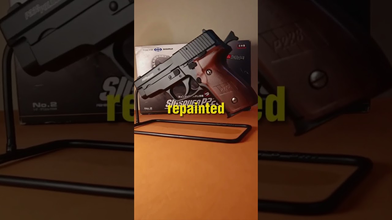 Airsoft Spring Beda Level...!!! Sig Sauer P228 by Tokyo Marui  