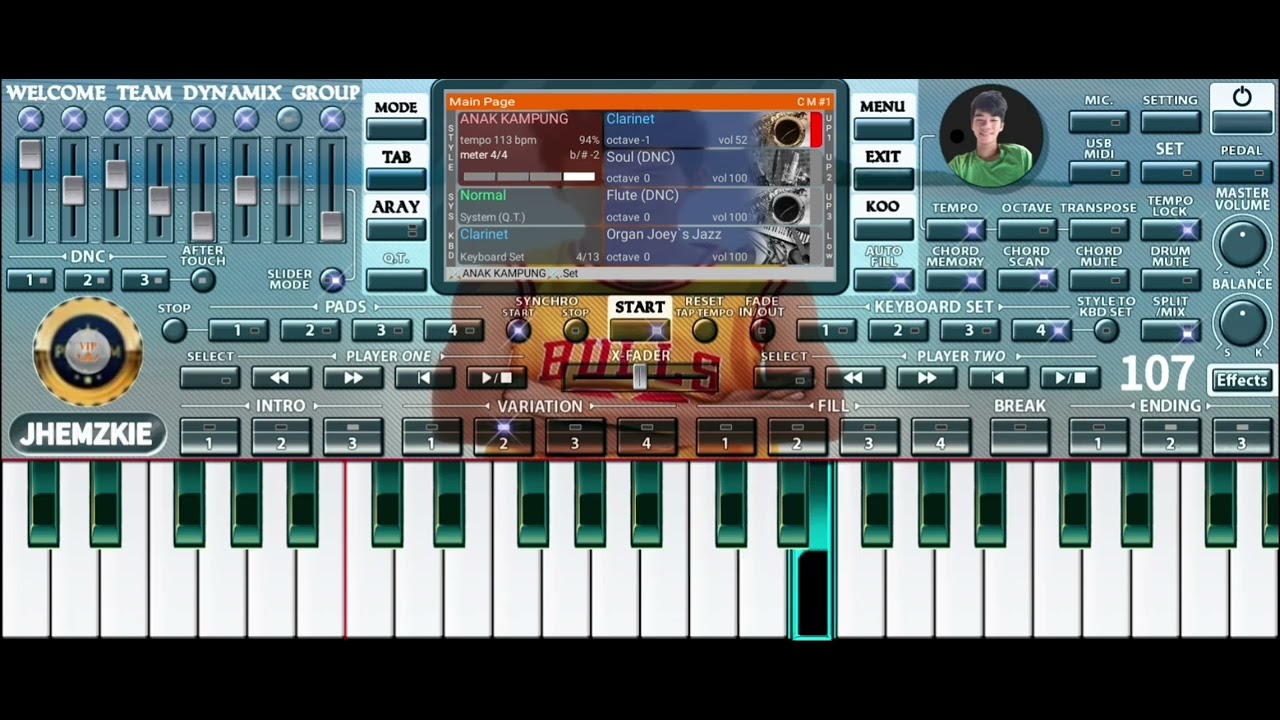 Anak kampung instrument Org 24