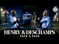 Henry face  deschamps  les plus grands souvenirs des deux lgendes