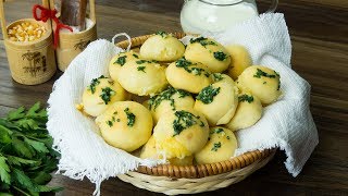 Ну-у очень вкусные сырные шарики с чесночным соусом! | Appetitno.TV Ну-у очень вкусные сырные шарики с чесночным соусом! | Appetitno.TV
