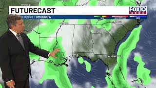Gulf Coast weather: Rain relief delayed until Easter Sunday