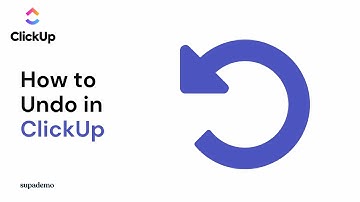 How to Undo in ClickUp