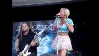 In This Moment - Prayers (Live @ Warped Tour 2009 In Houston,Tx)