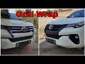 Gambar cover Toyota Fortuner Front Grill Vinyl Wrap | Fortuner Modification | Vwraps Sikar