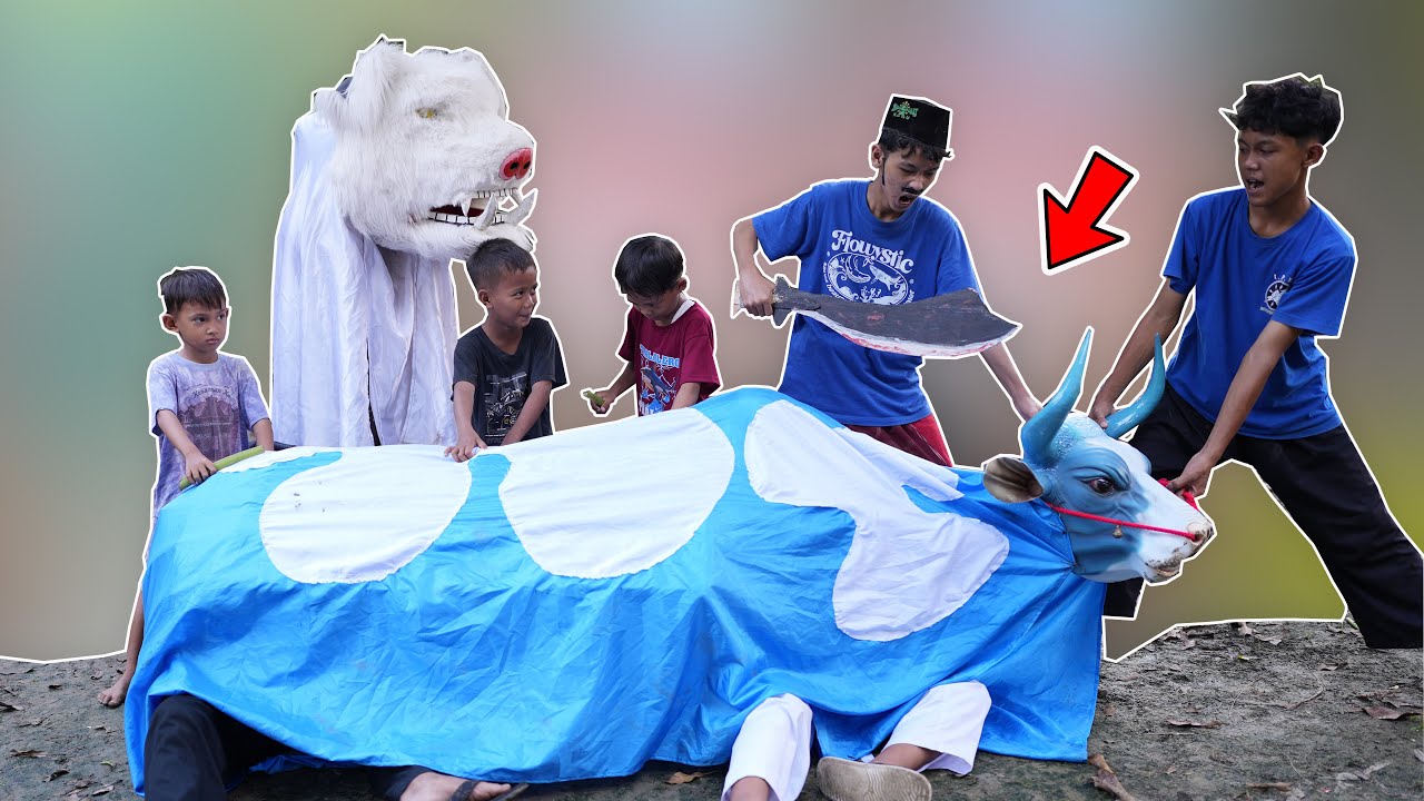 ngakak pool | DRAMA B0C1L PENGEN QURBAN  SAPI DAN KAMBING MALAH BAWA BABI | BARONGAN | BANTENGAN