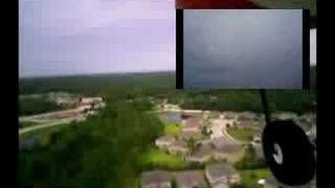 T-28 Trojan OnBoard Camera and Ground Camera PIP