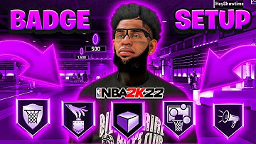 *NEW* BEST BADGE SETUP FOR ALL CENTER BUILDS on NBA 2K22 (BEST CENTER BADGES)