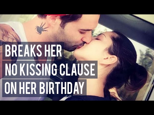 Sunny Leone Kiss Sex - Sunny Leone BREAKS her no kissing clause on her birthday - YouTube