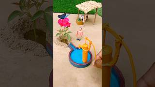 Download Lagu Watered rose plant with mini hand pump MP3