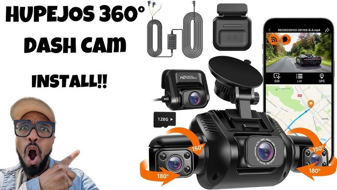 ✓ J'AI TESTÉ UNE DASHCAM 360° : C'EST INDISPENSABLE !!! ✓ TEST TIESFONG  M10MAX 