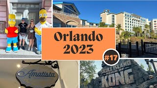 Orlando 2023 Vlog | Days 17 & 18 | Islands of Adventure, Universal Studios & Amatista Cookhouse