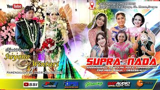 LIVE SUPRA NADA (PART 2) | BAP SOUND | Live 2 Maret 2020 Jaten RT 13/04, Toyogo, Sb. Macan,Sragen