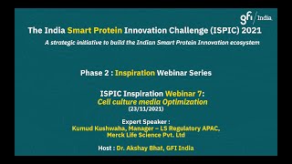 ISPIC Inspiration Webinar - Cell Culture Media Optimization