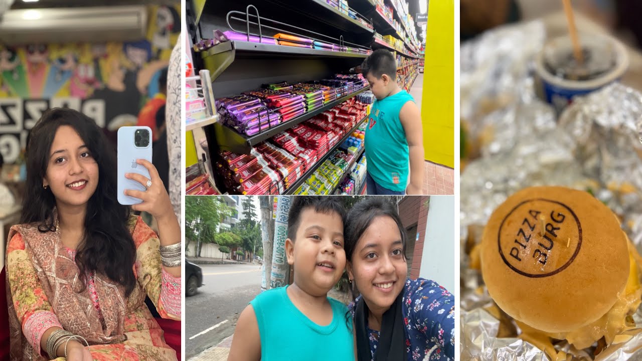 Friday - Outing,Study,Family Time|PizzaBurg Sheikh Rezwana Raisa #dailyvlog #studentlife #studyvlog