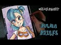 #SixFanart Anime: Dibujando a Bulma Briefs (Dragon Ball) a mi estilo