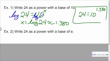 Saxon Advanced Math Lesson 51 Common and Natural Logs