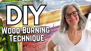 7 Tips For Wood Burning Furniture - Salvaged Inspirations