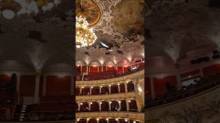 Prague State Opera 🇨🇿 Neo-Renaissance style, beautiful interior and rich history.  Good opera 🌟 🤩