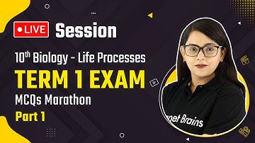 Class 10 Biology Life Processes - Marathon MCQs (LIVE)