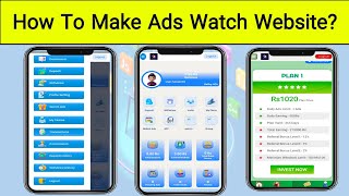How To Make Ads Watch Investment Website Complete Guide By Zille Hosting