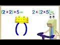 Multiplication Associative Property 3rd Grade - Math Videos for Kids