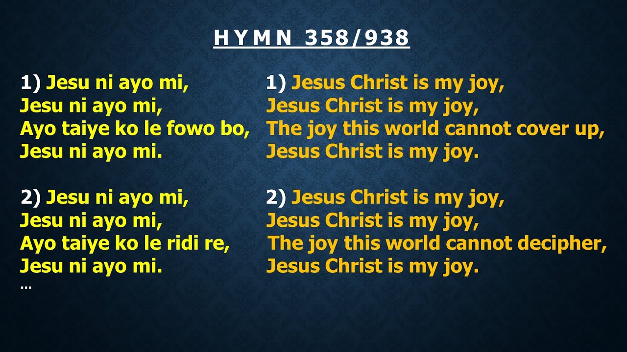 CCC Hymn 358/938 (Jesu ni ayo mi...) CCC Redemption Parish,Winnipeg, Manitoba, Canada