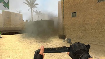 Дым на длину на карте de_dust2 [T] [css v34]