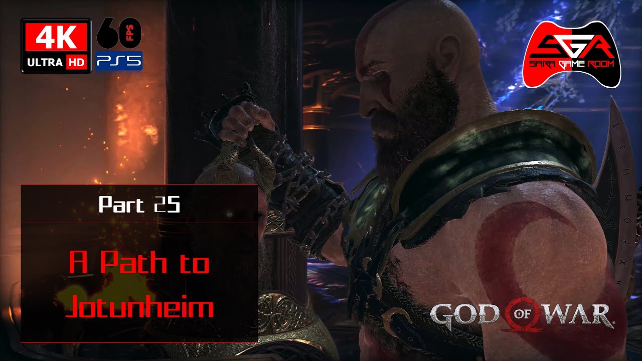 God of War Gameplay (2018) - Part 25 A Path to Jotunheim